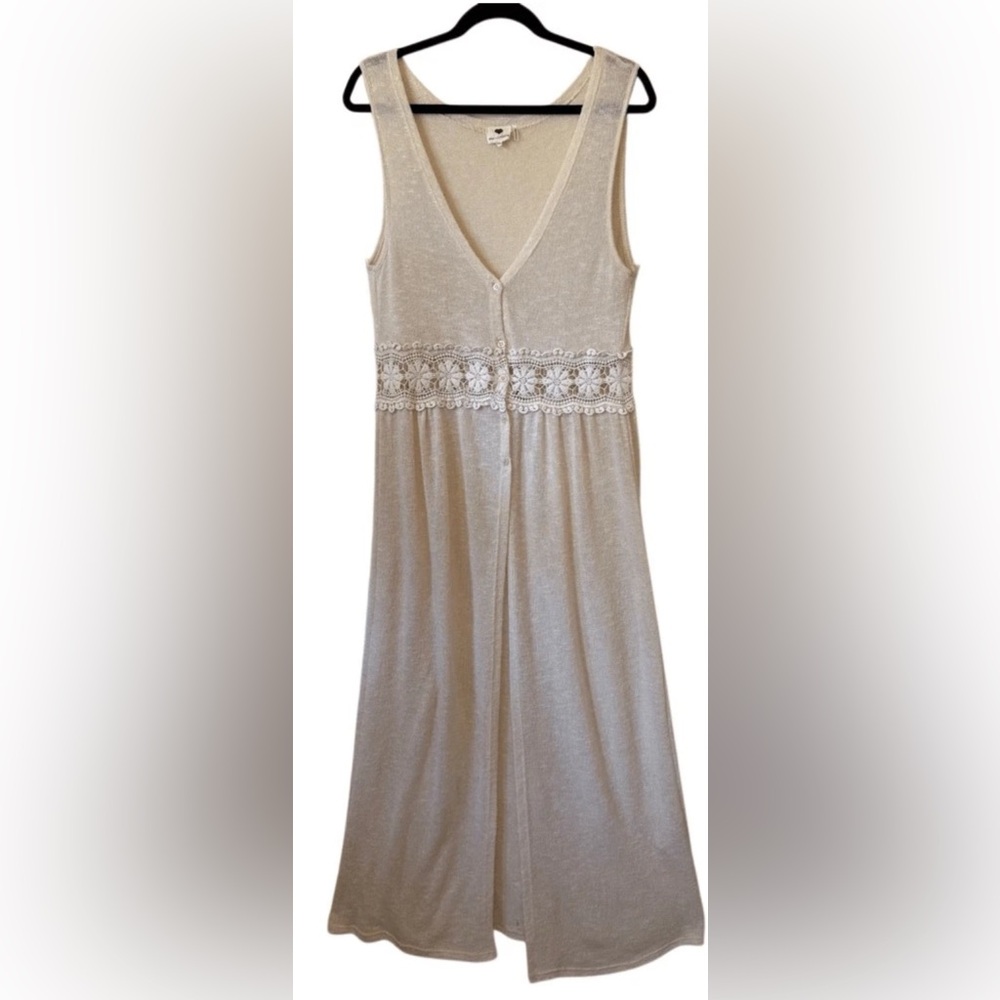 One Clothing Crochet Duster